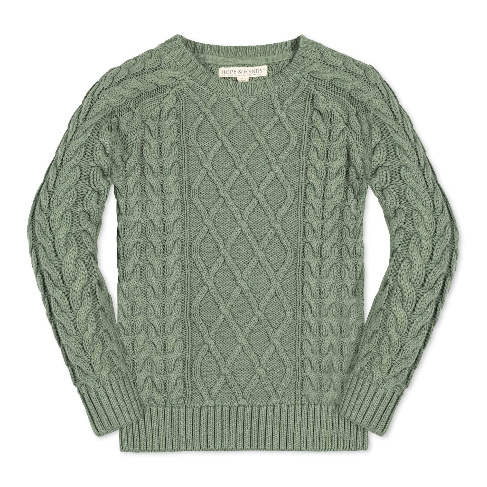 Image of Organic Raglan Fisherman Sweater