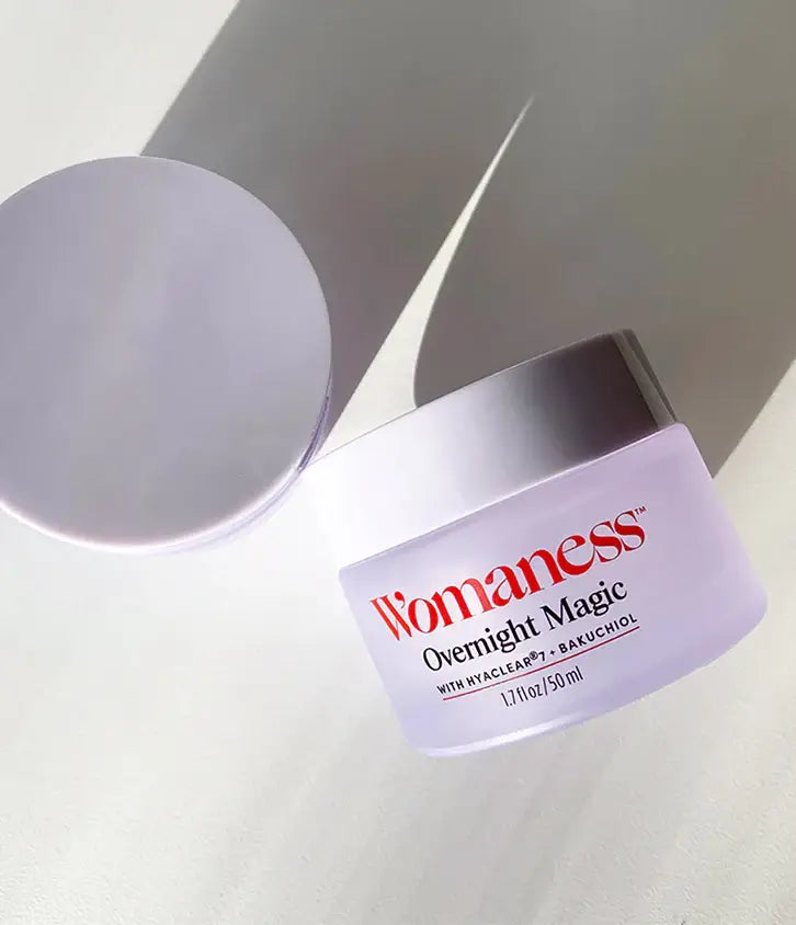 Image of Womaness - Overnight Magic - Nighttime  Moisturizing Repair Cream: 1.7 oz