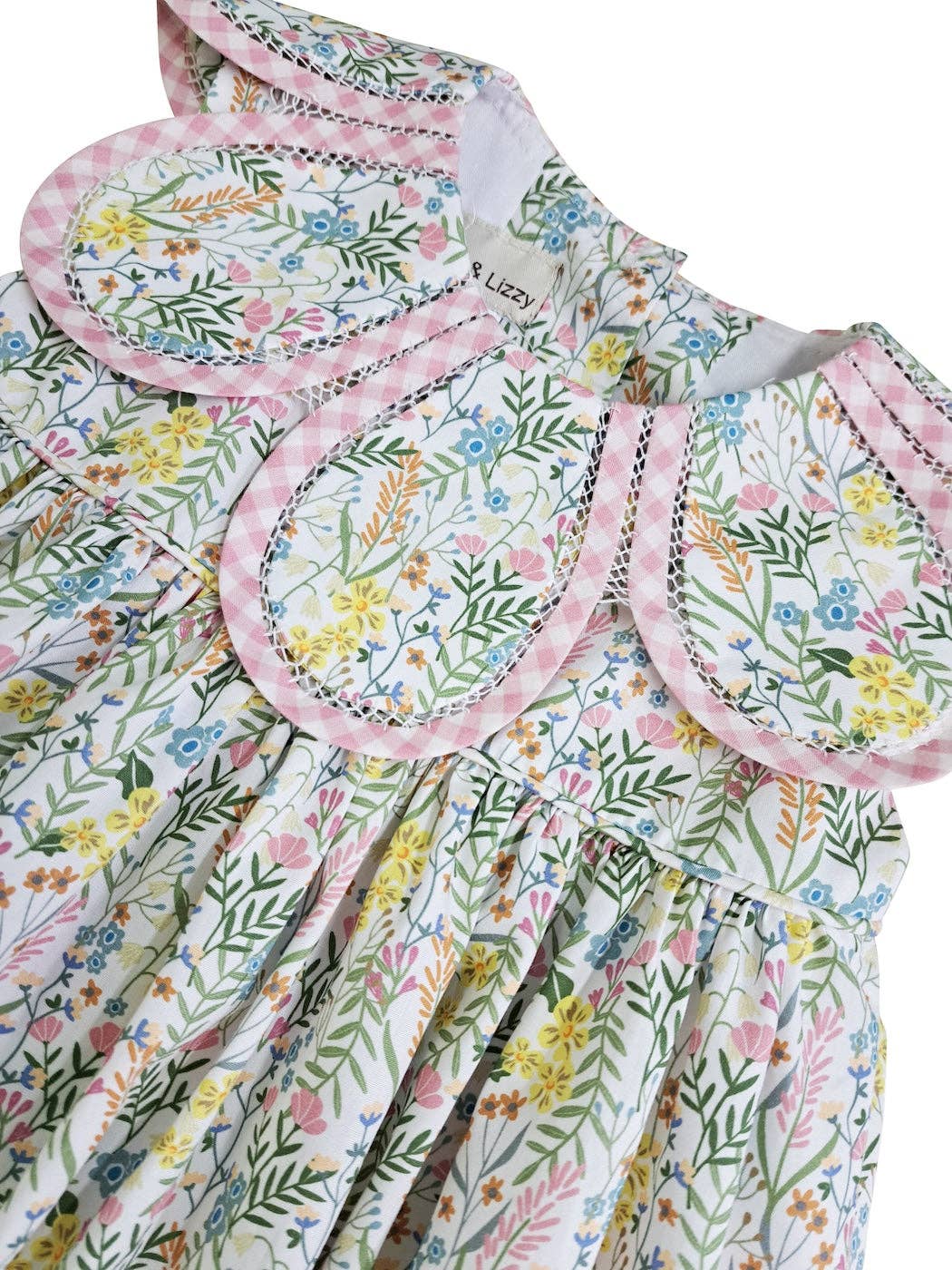 Marco and Lizzy - Petal Floral float sleeveless girls dress