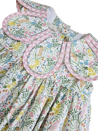 Marco and Lizzy - Petal Floral float sleeveless girls dress