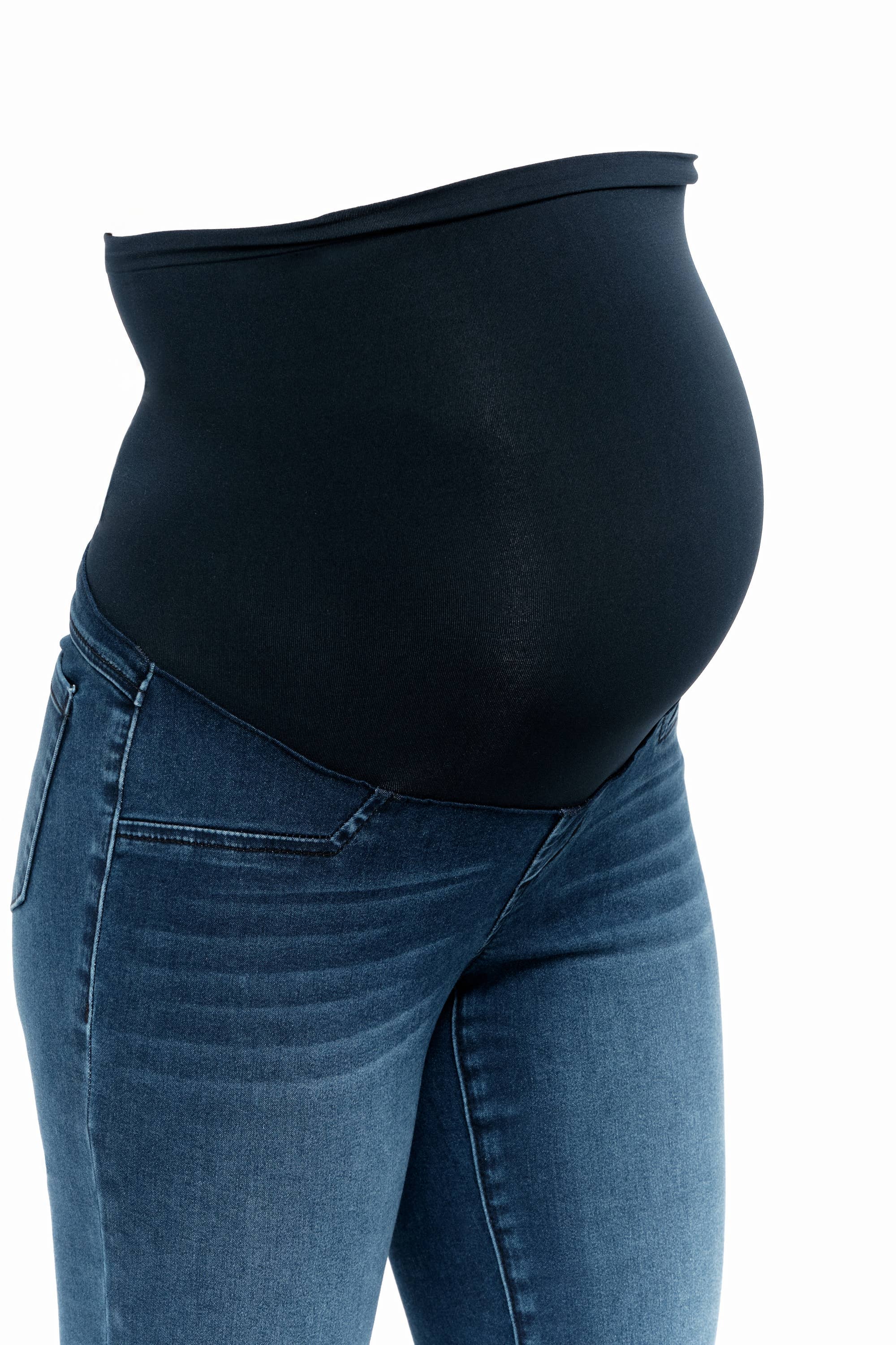 1822 Denim - Maternity 30" Better Butter Slim Straight Jean in Lanie