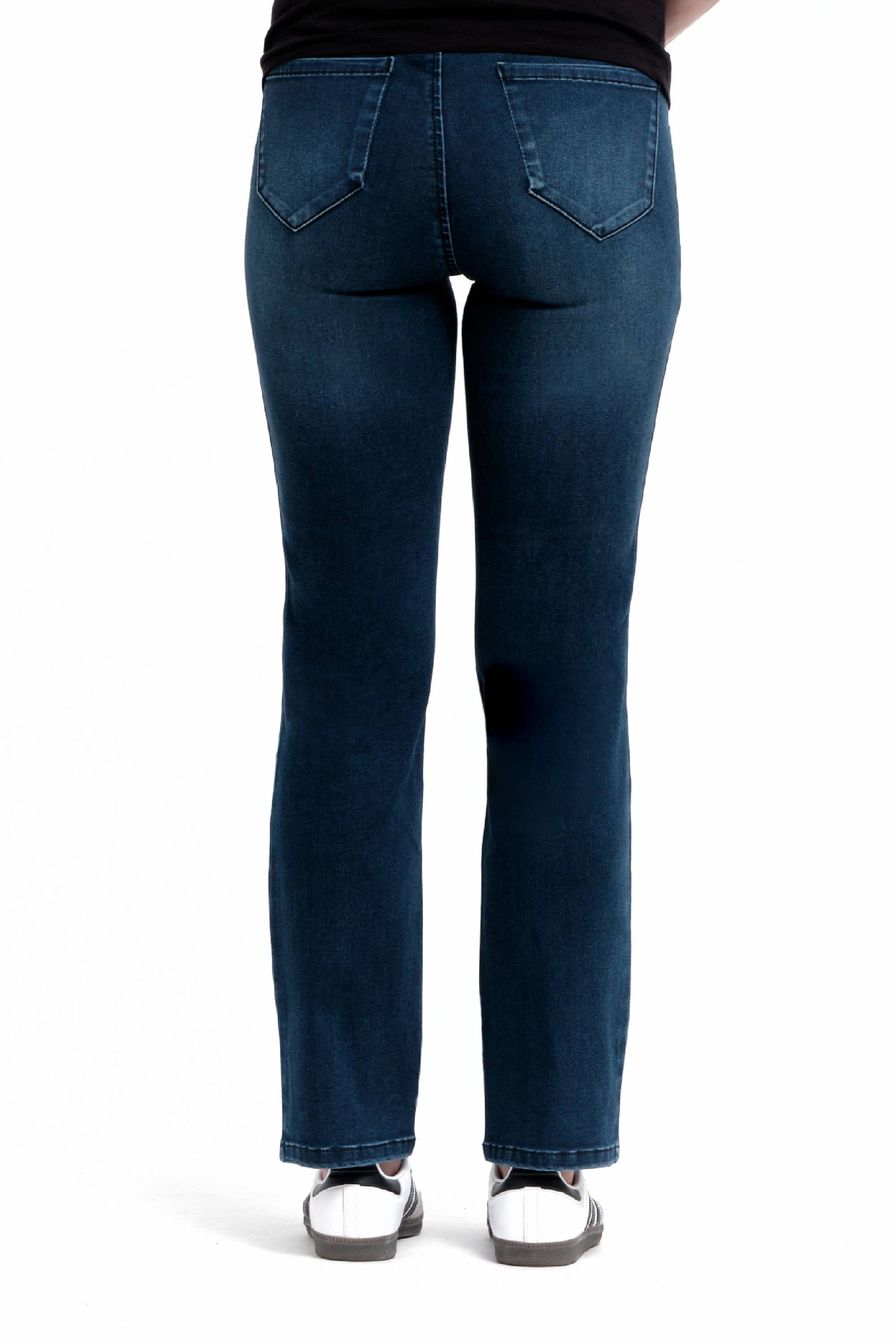 1822 Denim - Maternity 30" Better Butter Slim Straight Jean in Lanie