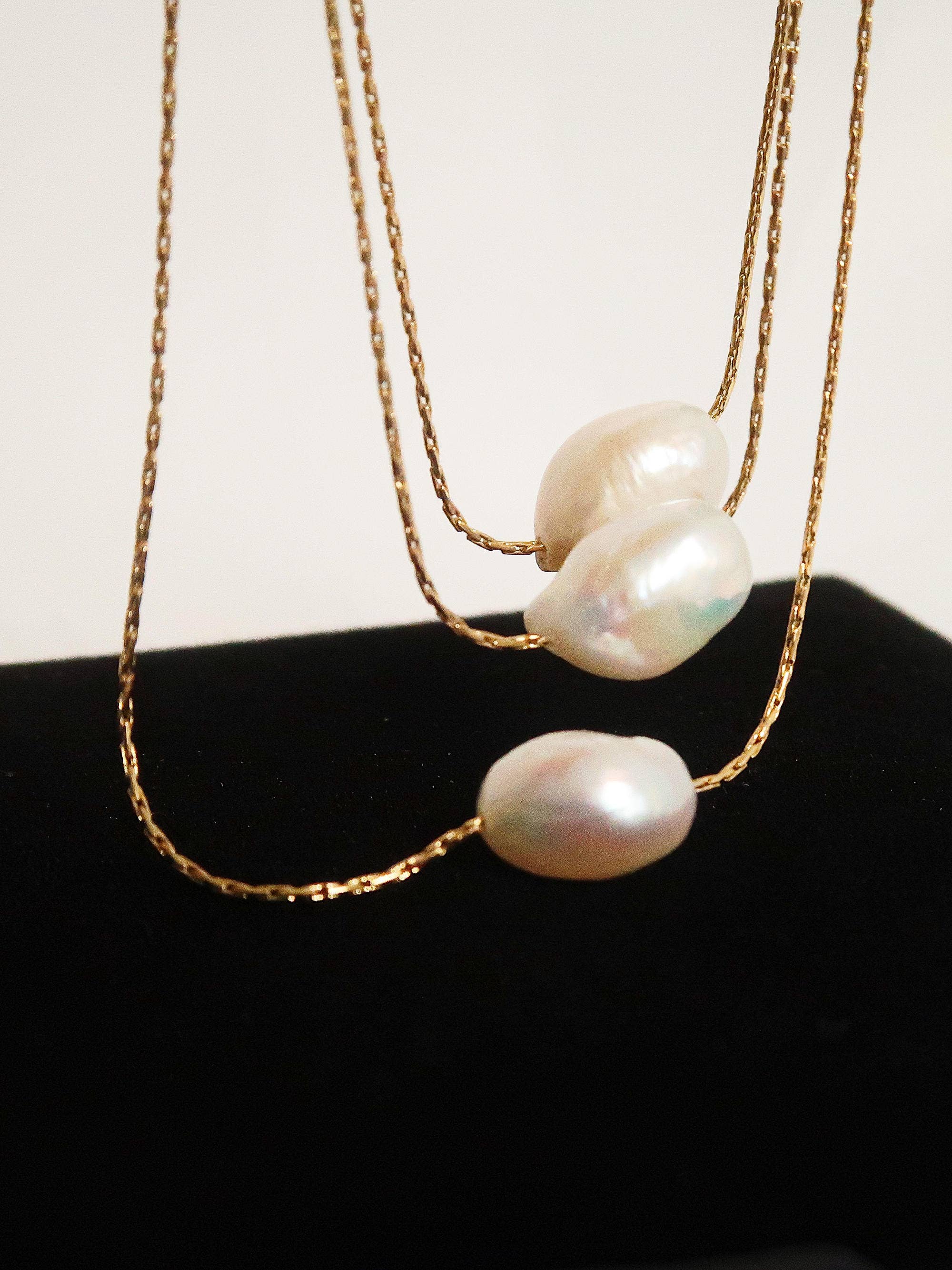 Image of Flânerie by MAIQ - Kinney Non-Tarnish Natural Pearl Necklace