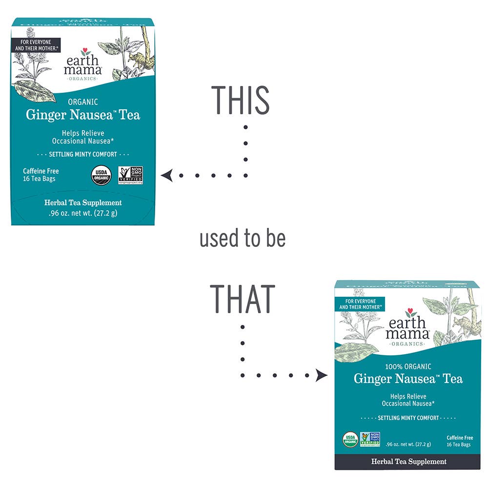 Image of Organic Ginger Nausea Tea