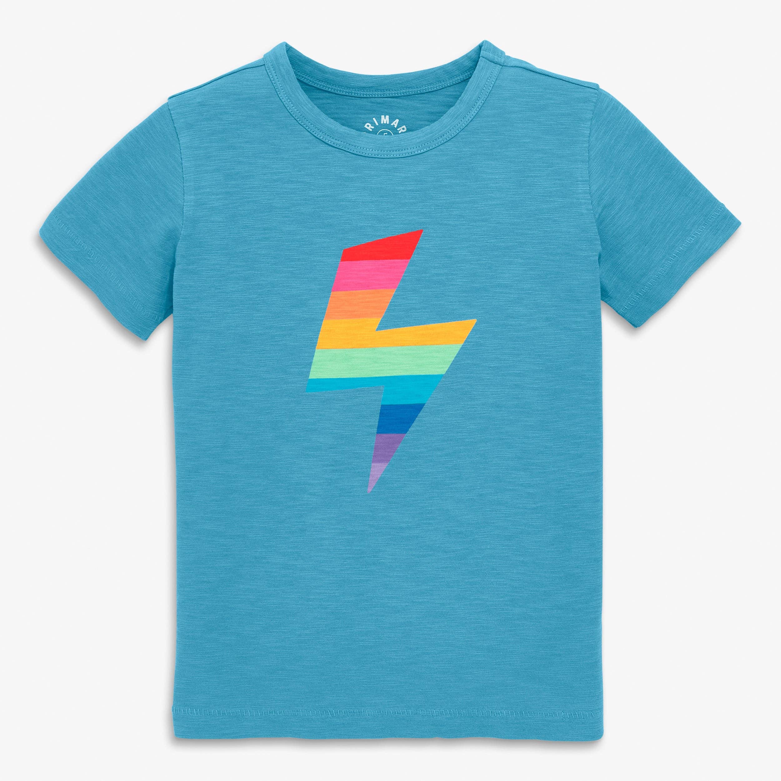 Kids Rainbow Bolt Tee
