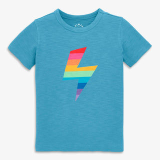 Kids Rainbow Bolt Tee