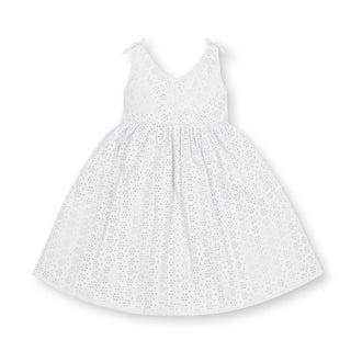 Hope and Henry - Bow Shoulder Organic Swing Dress - Baby