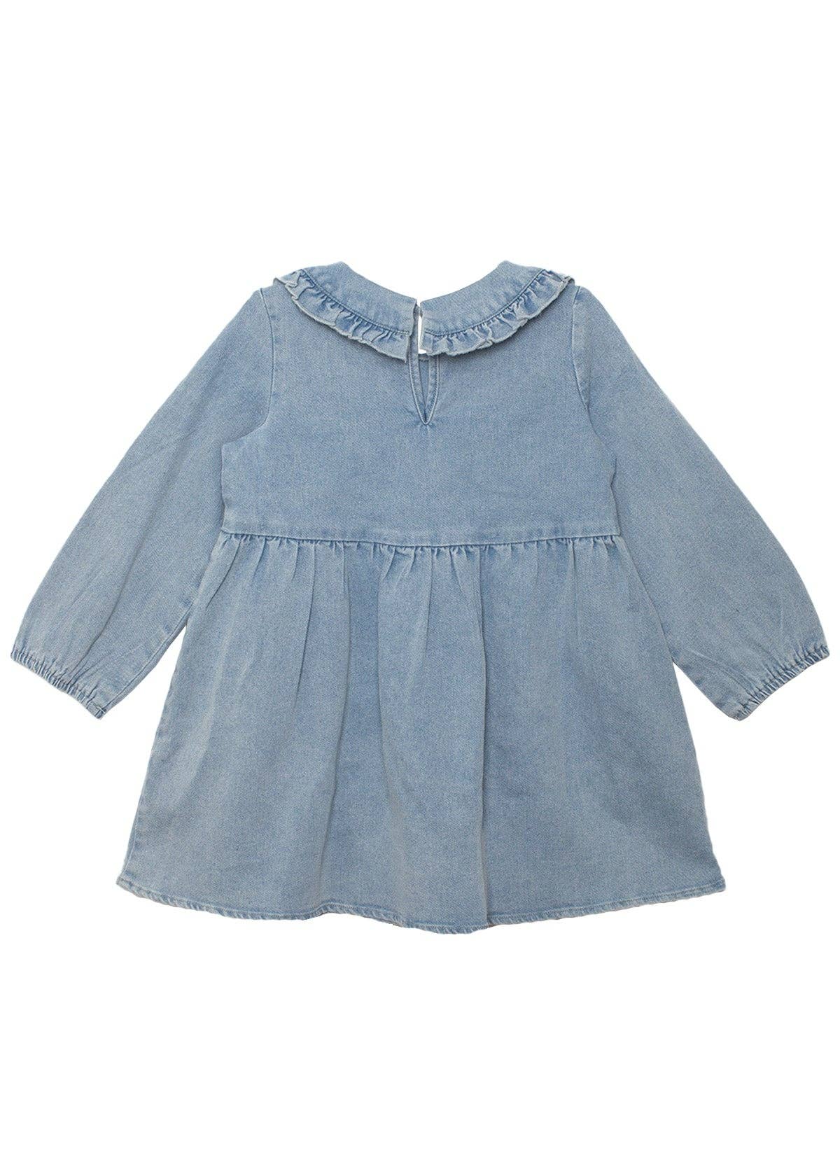 mabel + honey - Denim Days Long Sleeve Dress