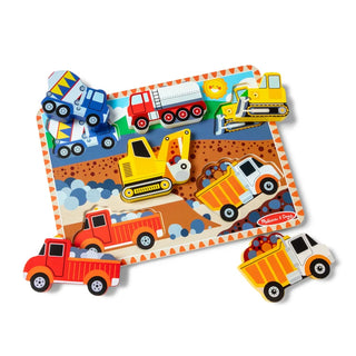 Melissa & Doug Chunky Puzzle: Construction