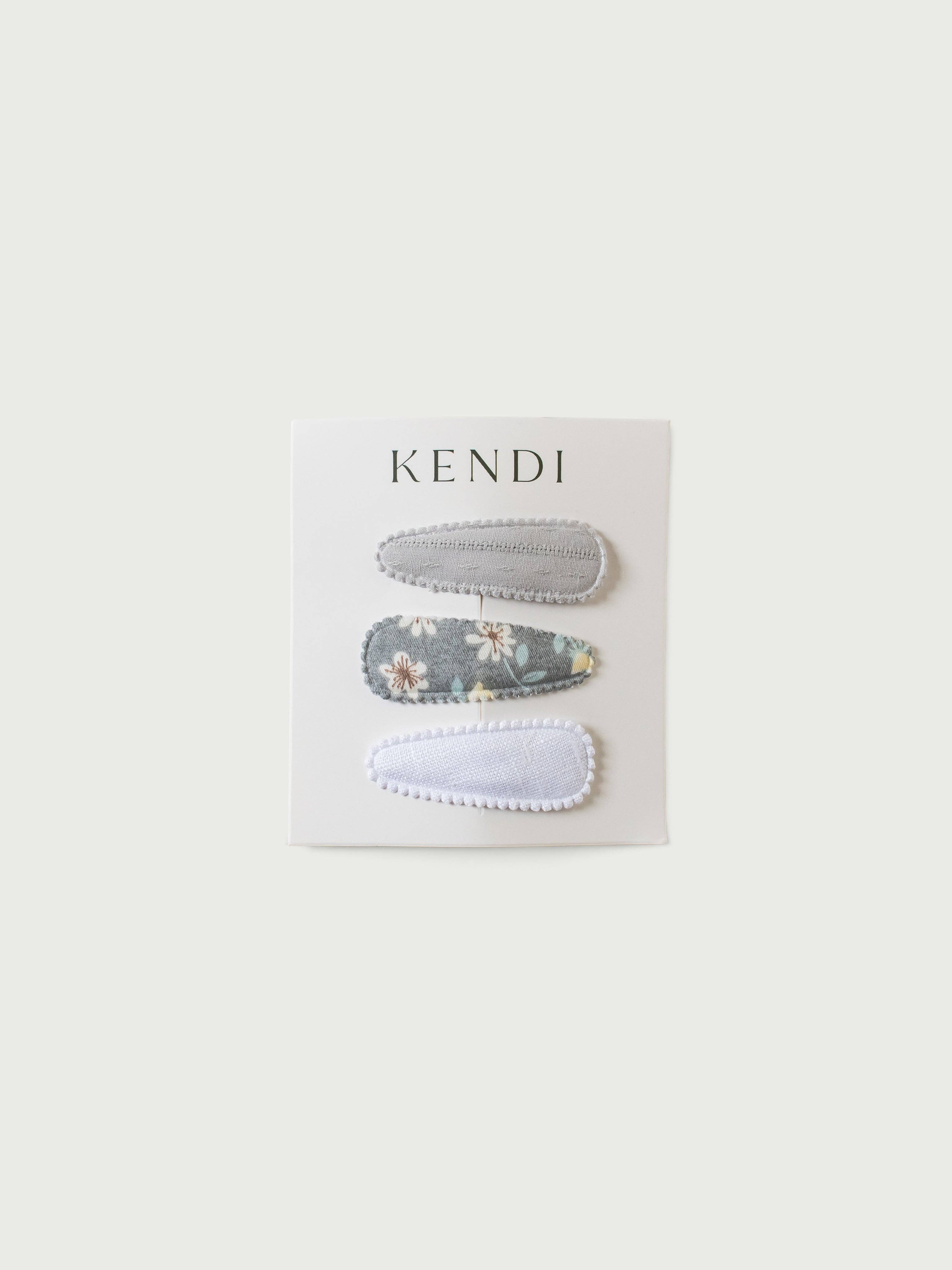 3-Pack Hair Clip Set