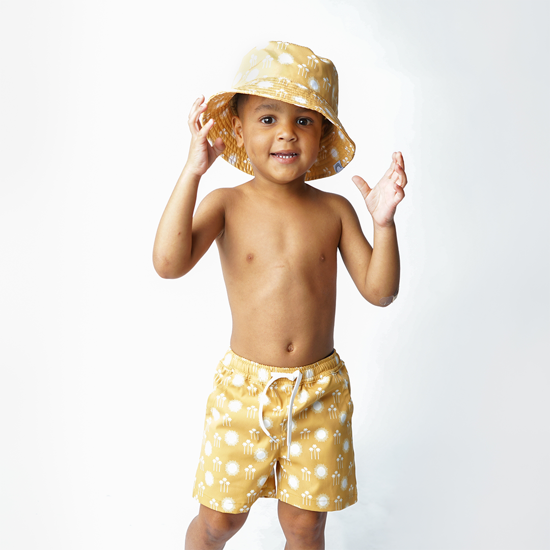Emerson and Friends - Sunny Days Boy Swim Trunks Kids Swim Swimsuit: 6-B