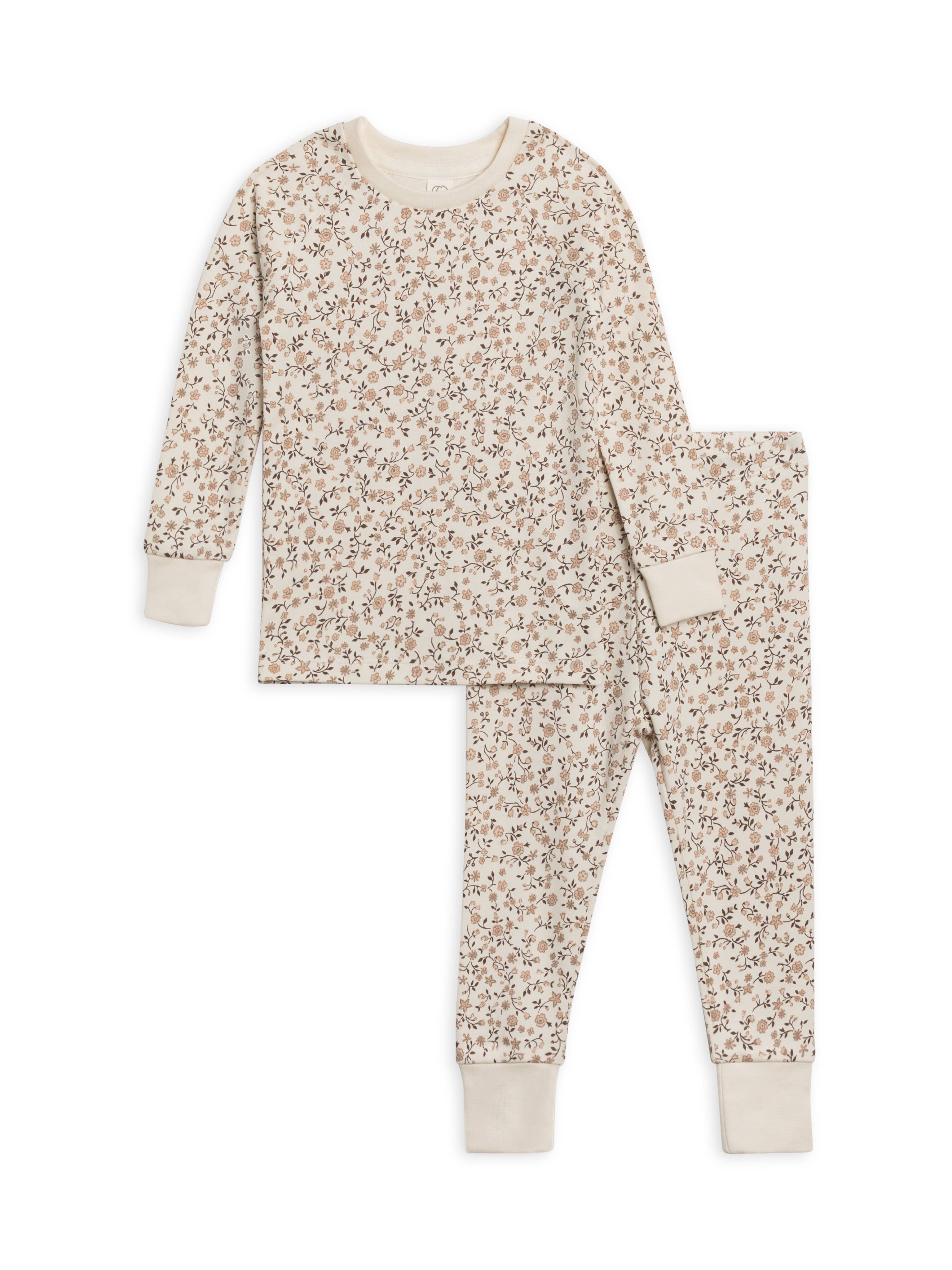 Image of Colored Organics - 2 Piece Long Sleeve Jammie Set