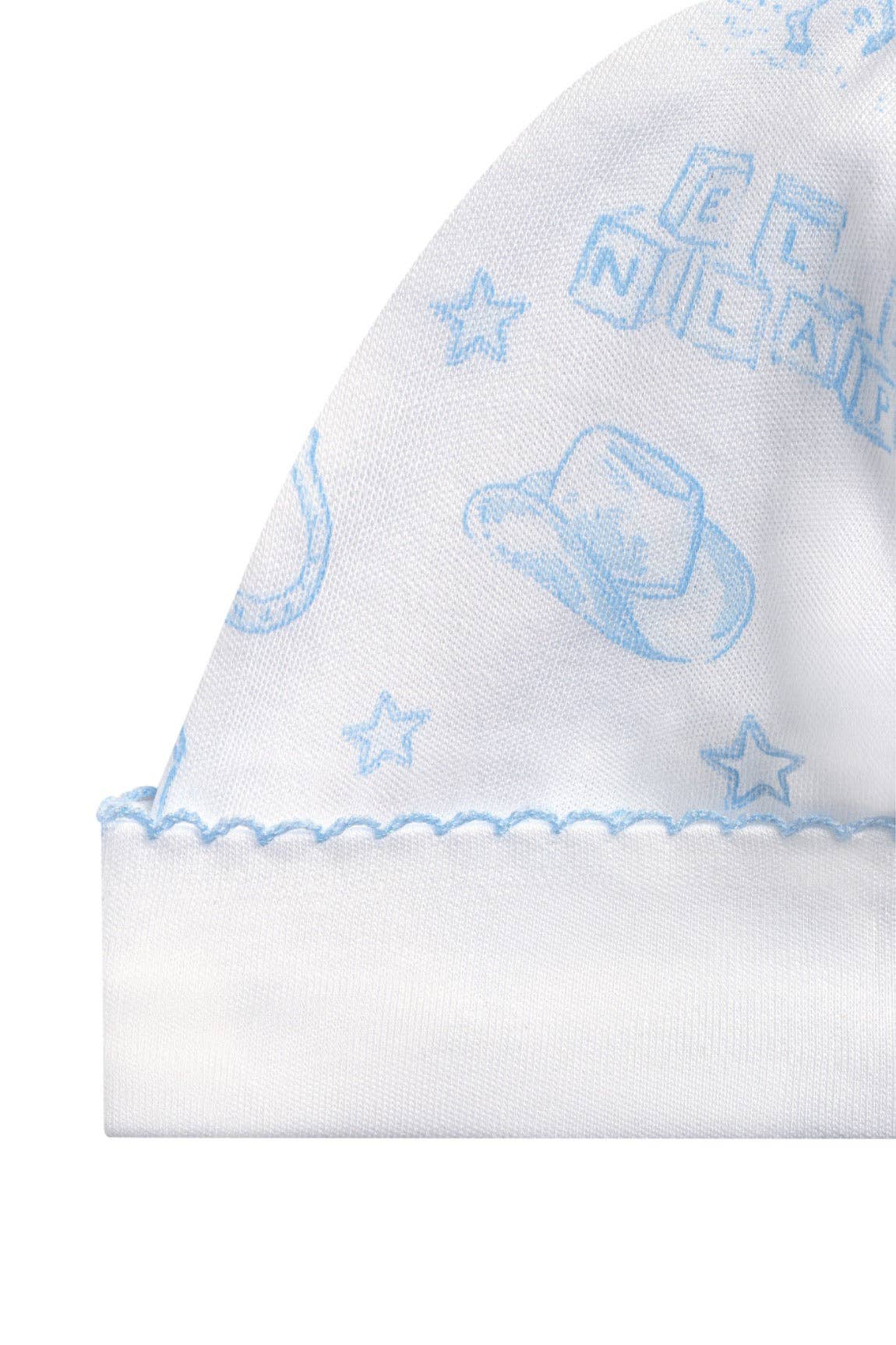 Nellapima - Blue Lone Star Toile Hat