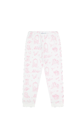 Nellapima - Pink Lone Star Toile Pajamas