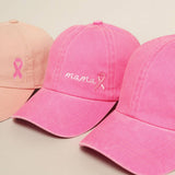 Breast Cancer Awareness Ribbon Baseball Cap