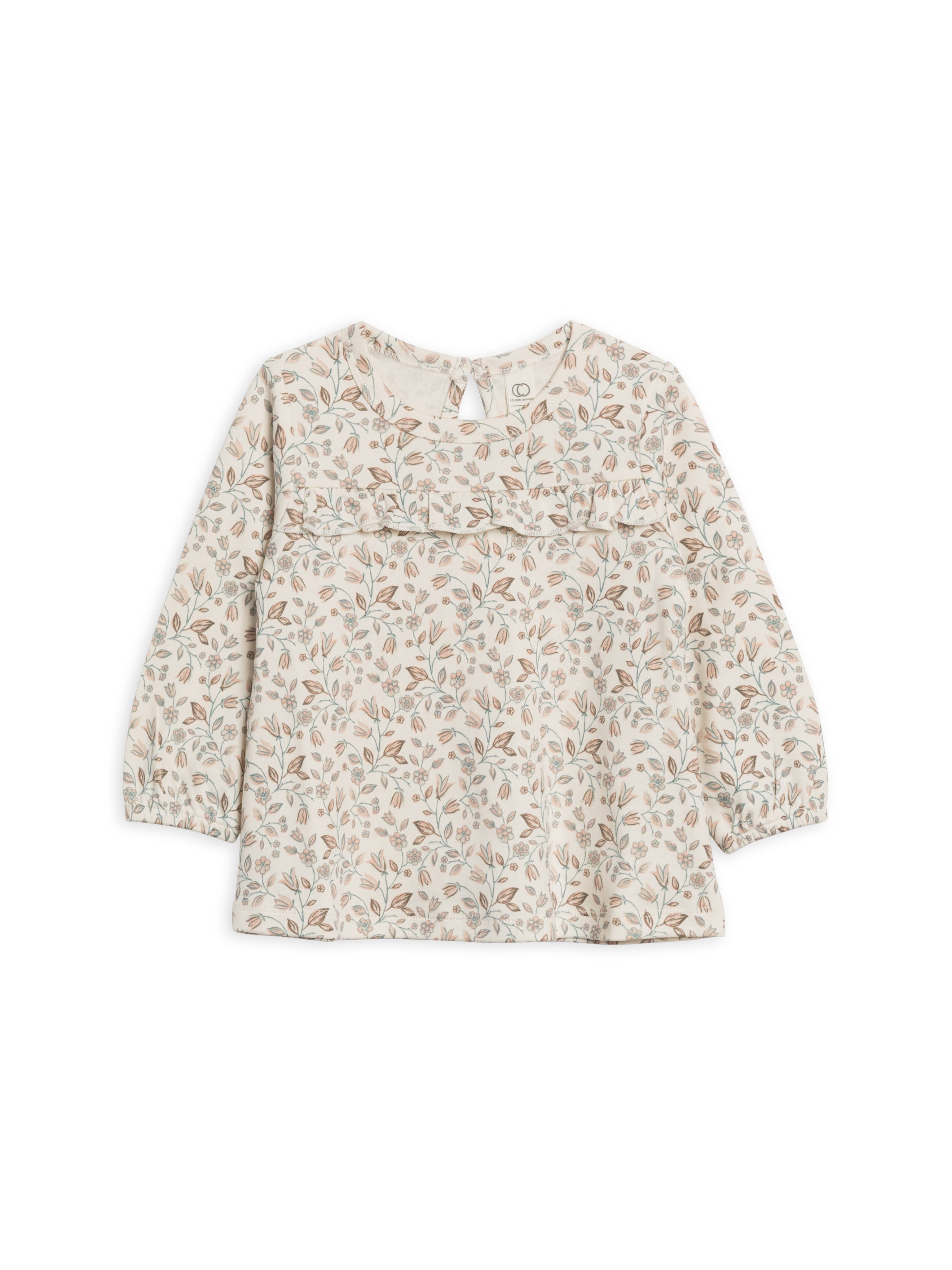 Sorren Ruffle Long Sleeve Top