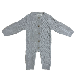 Image of Luna + Luca Mixed Knit Jumpsuit