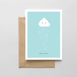 Spaghetti & Meatballs - Happy Shower! Card