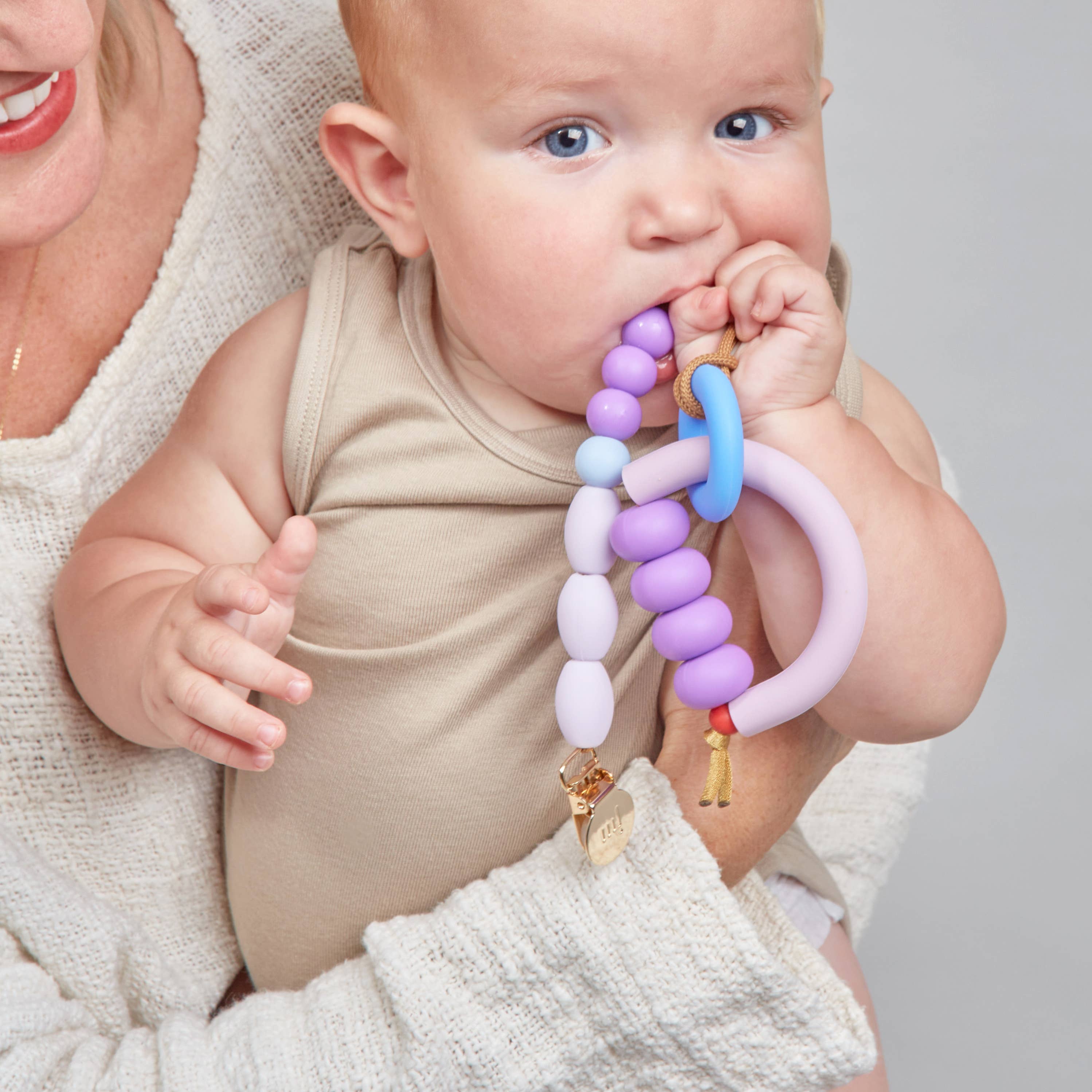 Image of Plum Arch Ring Teether