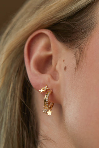 Duo Star Studs
