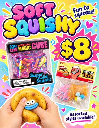 $8 Soft Squishy Funny Fidget Toy