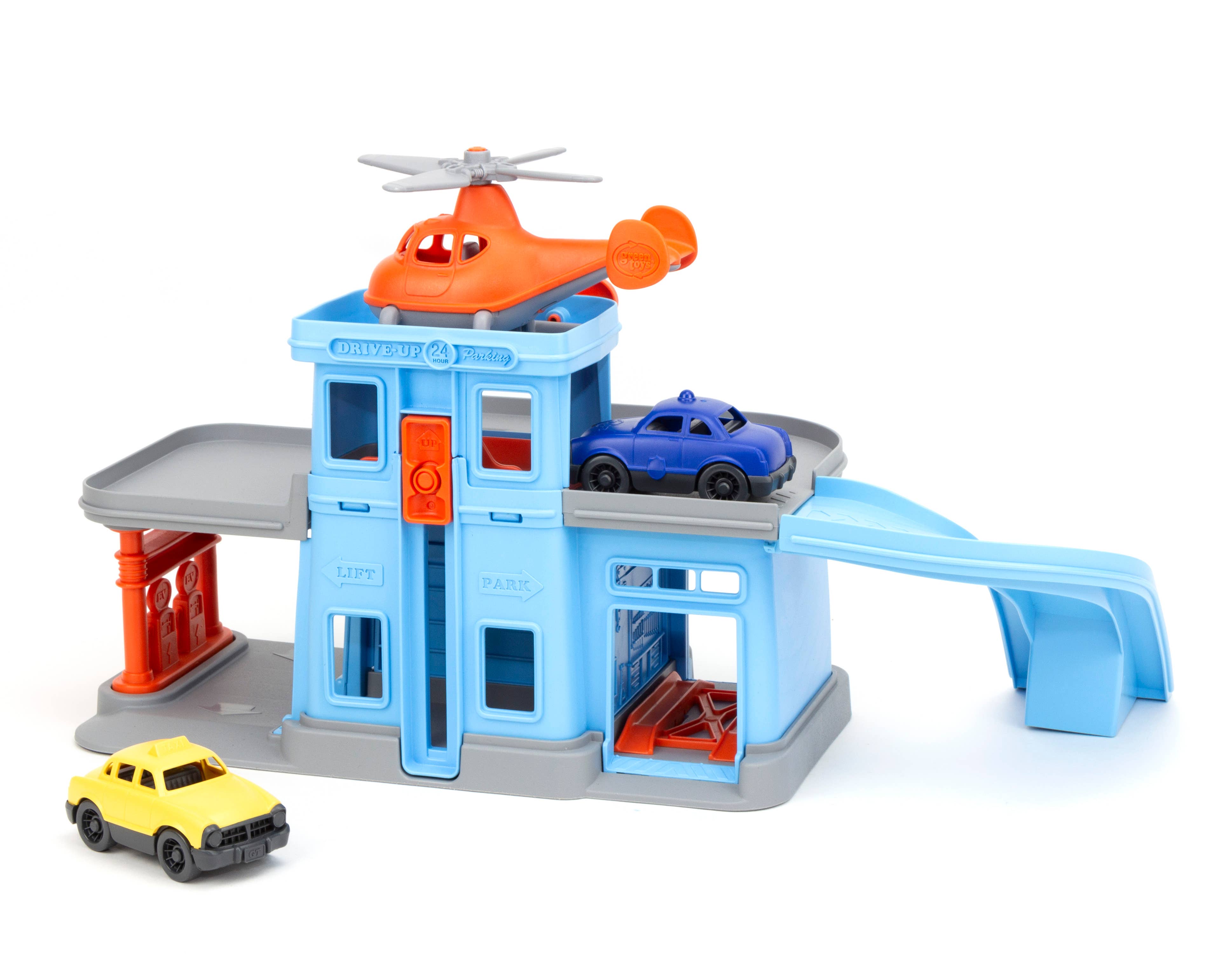 Image of Green Toys - Parking Garage