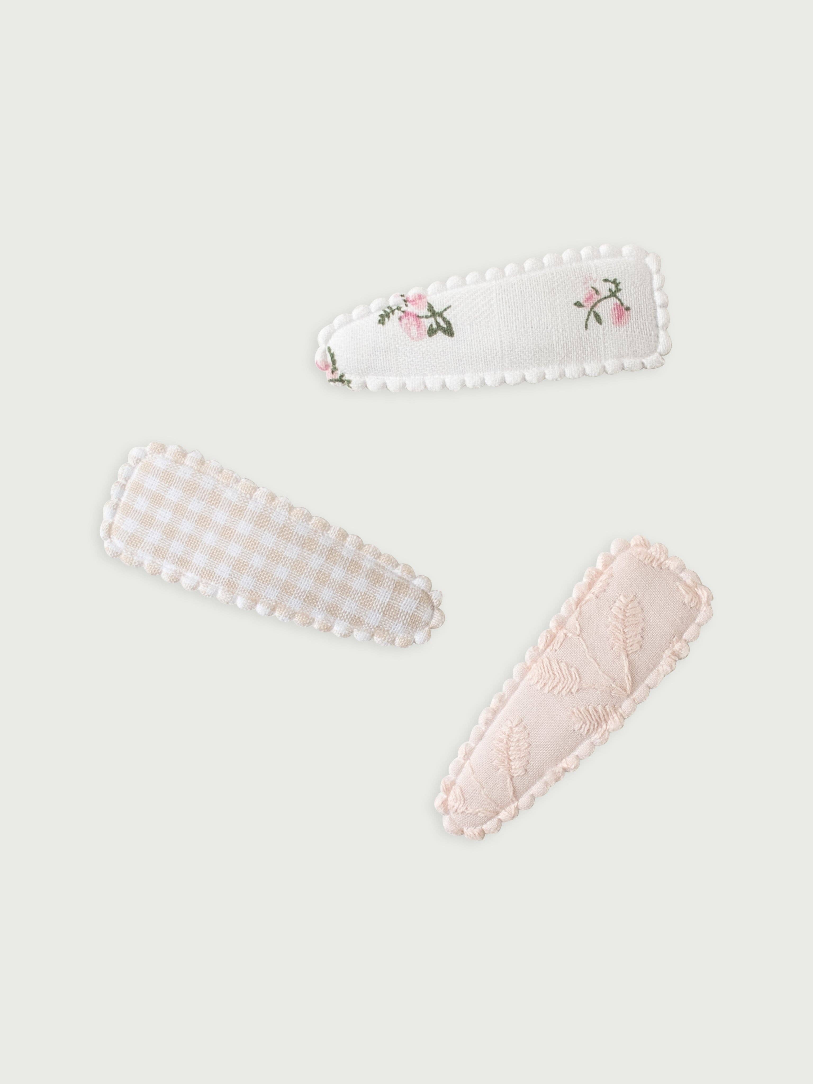 3-Pack Hair Clip Set