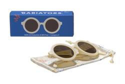 Image of Babiators - Sweet Cream Euro Round Kids Sunglasses with Amber Lens