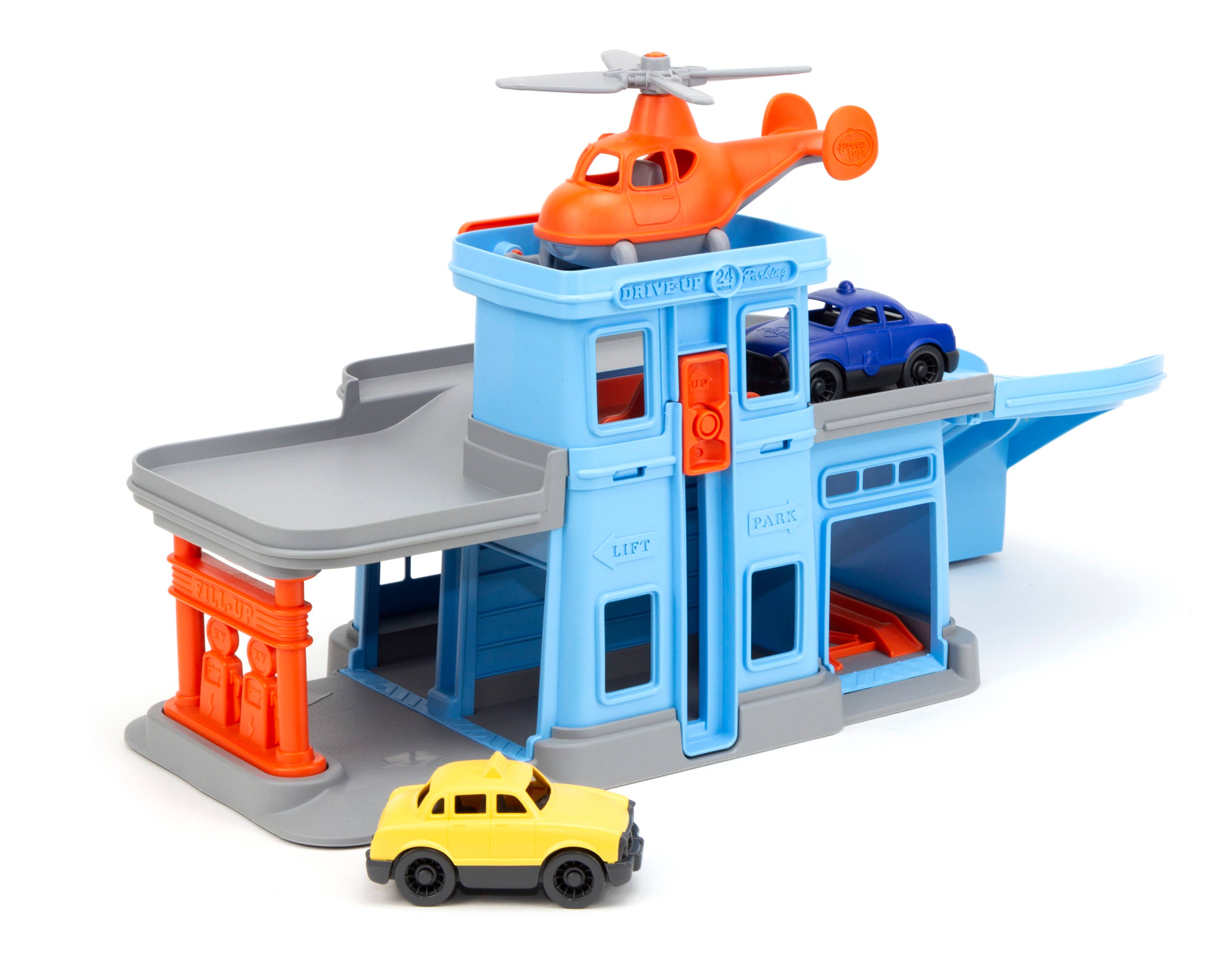 Image of Green Toys - Parking Garage