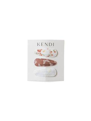 KENDI Baby Hair Clips 3 Pack
