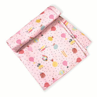 Viverano Organics - Veggie Salad Baby Swaddle Blanket (Organic Muslin)