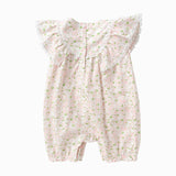 Balabala baby sweet and fresh art jumpsuit