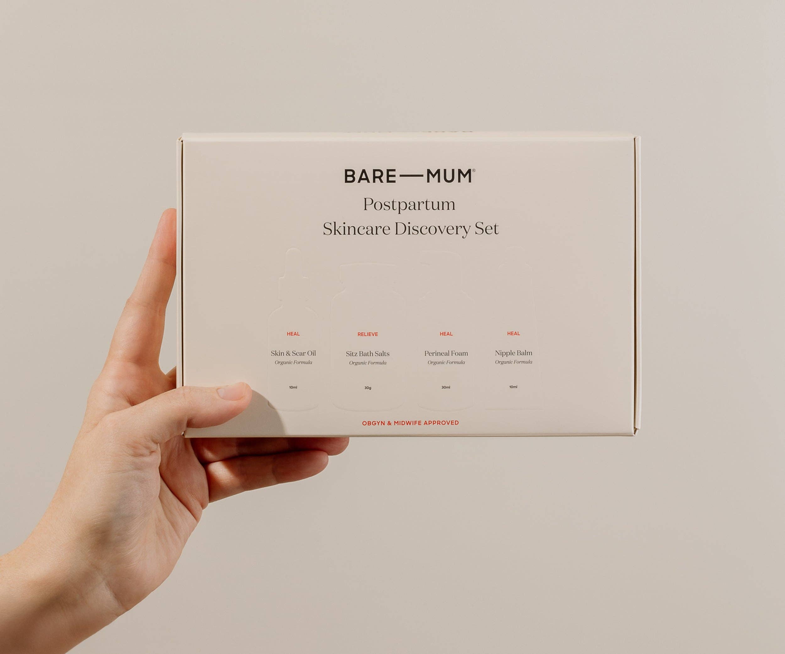 Image of Bare Mum - Postpartum Skincare Discovery Set