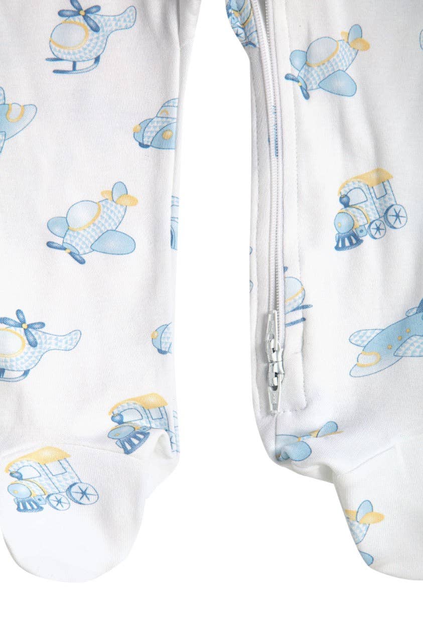 Nellapima - Mini Voyages Zipper Footie