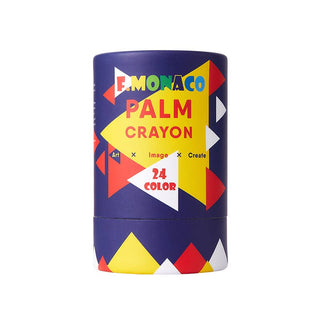 Flower Monaco Palm Crayons 24 colors