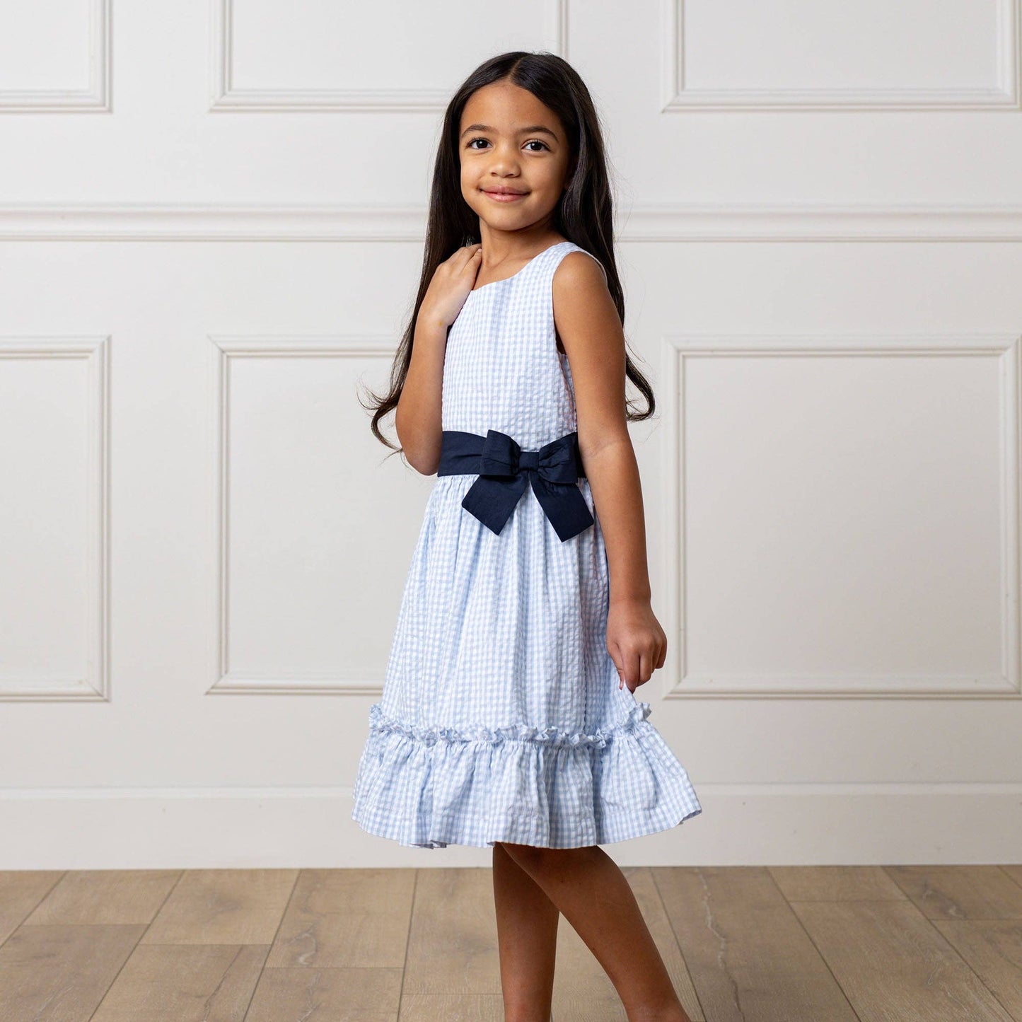 Hope and Henry - Organic Cross Back Party Dress