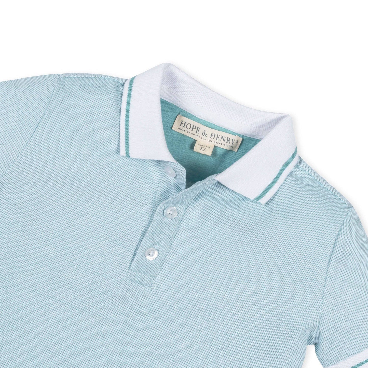 Hope and Henry - Organic Pique Polo