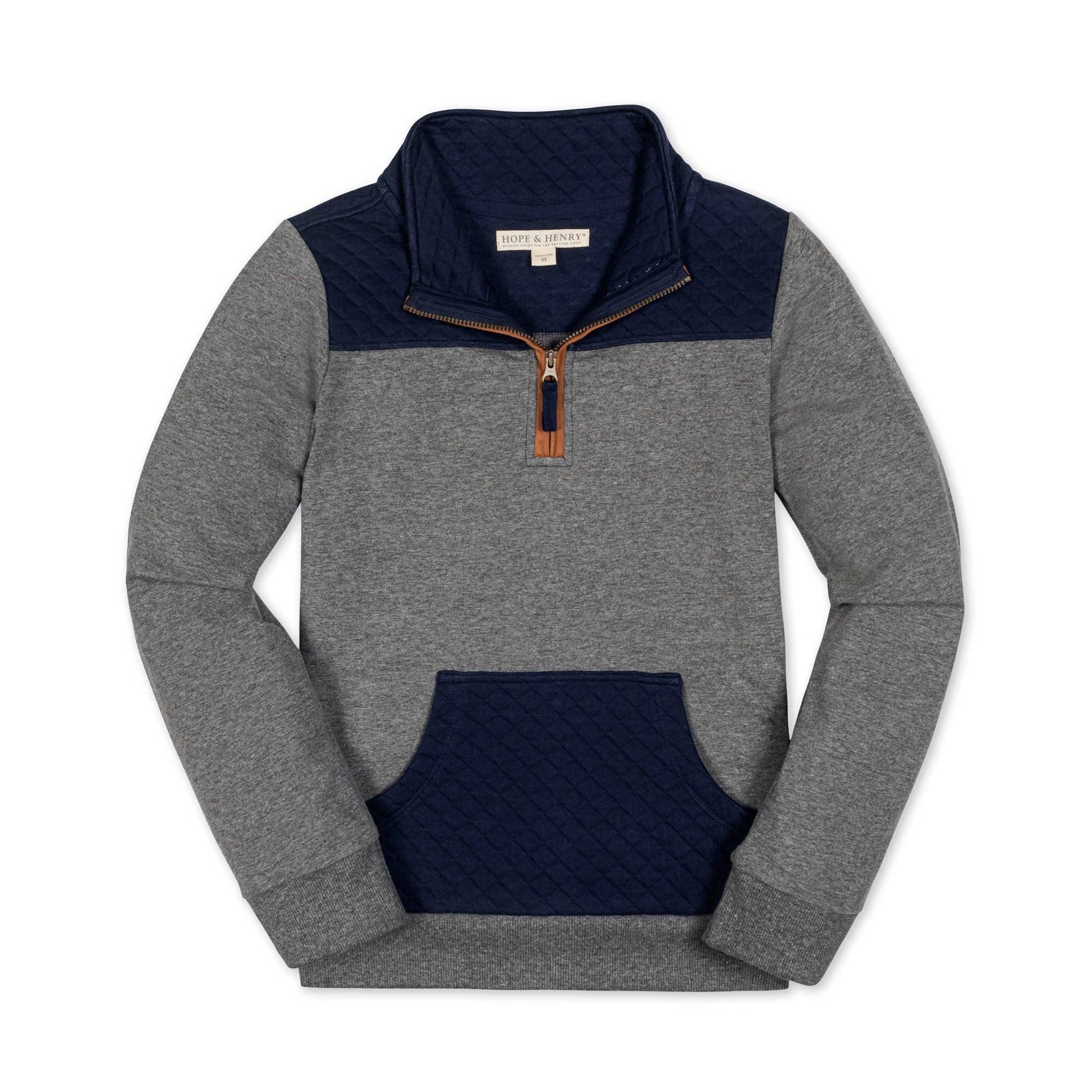 Organic French Terry Half-Zip