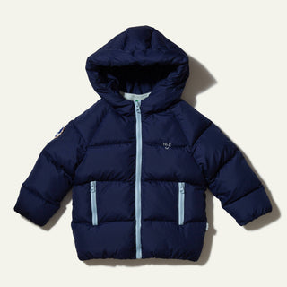 Nylon Navy MC Baby Puffer
