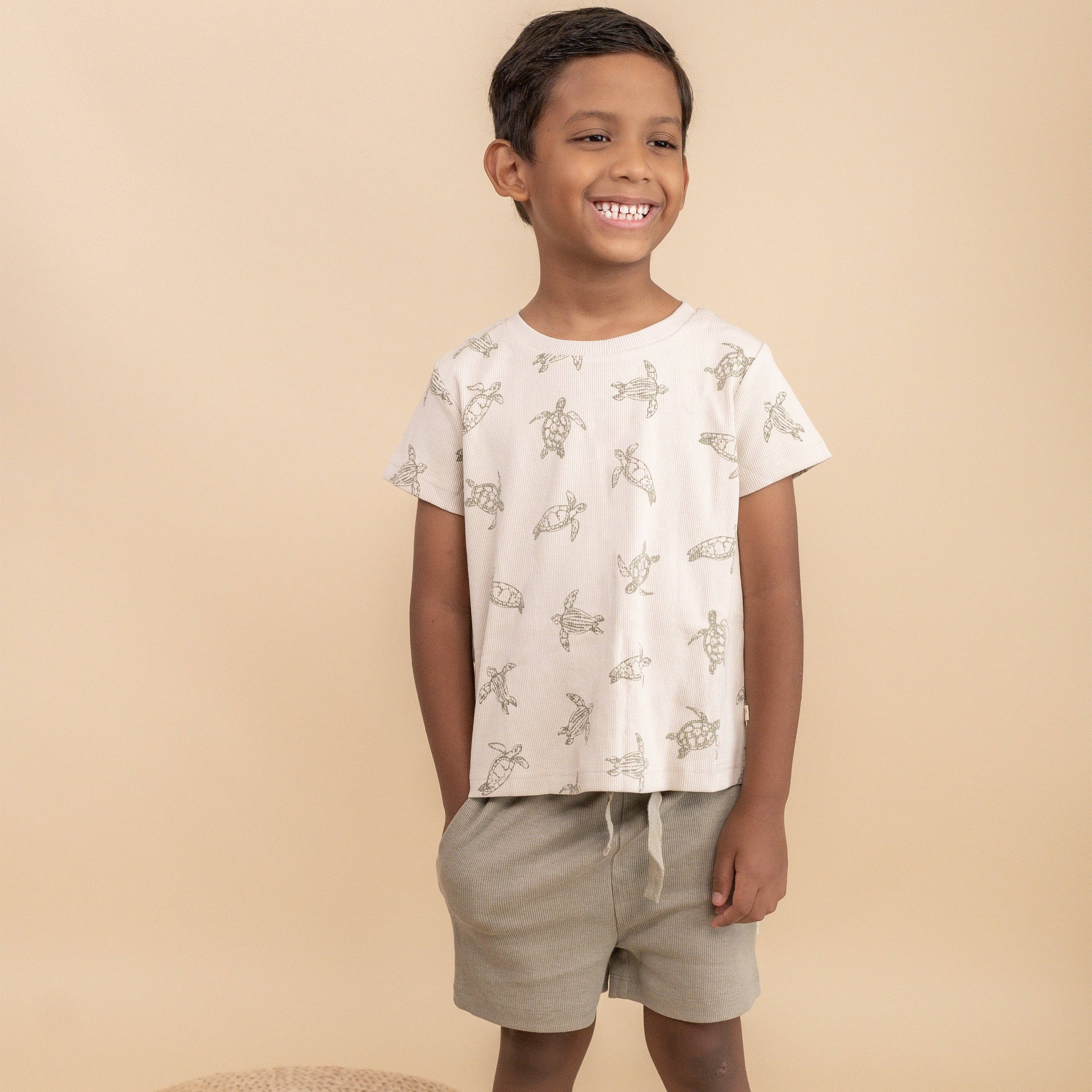 Organic Tee & Shorts Set