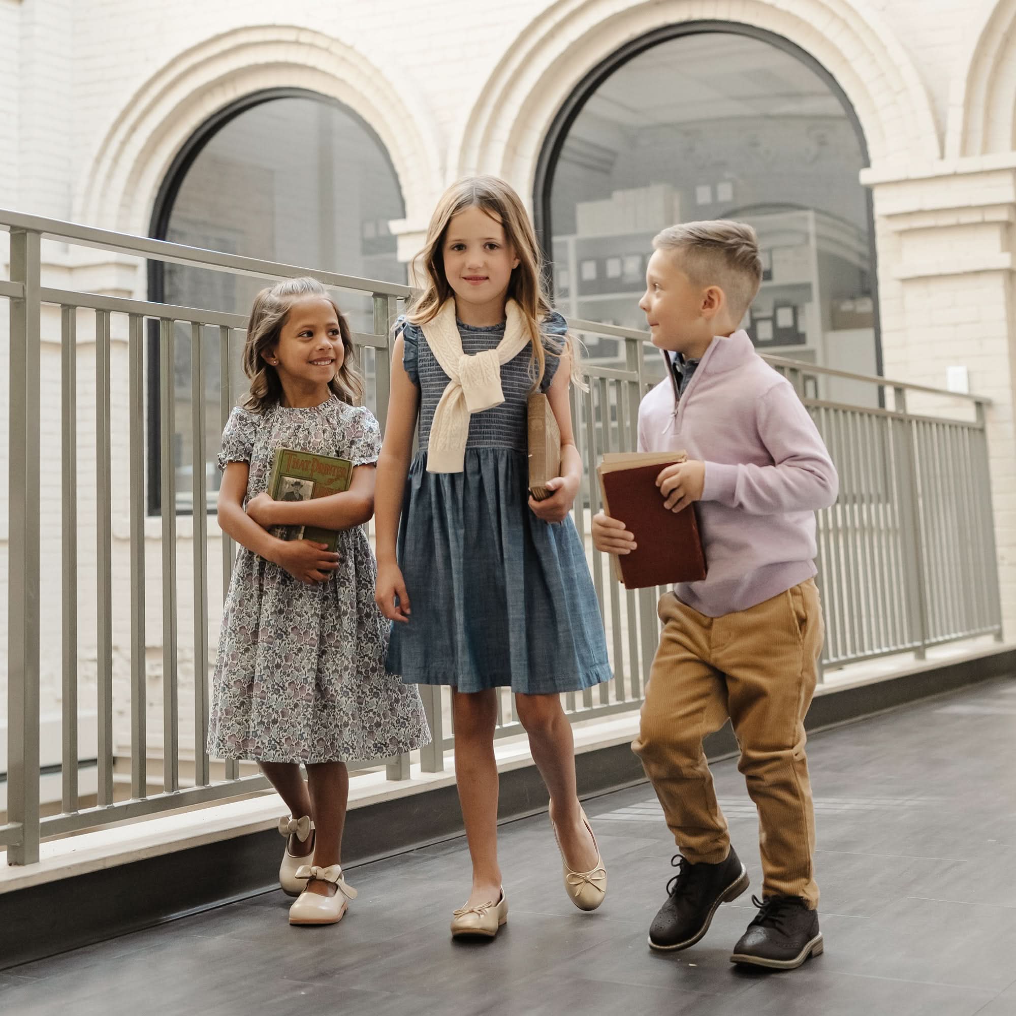 Image of Organic Fine Gauge Half Zip Sweater