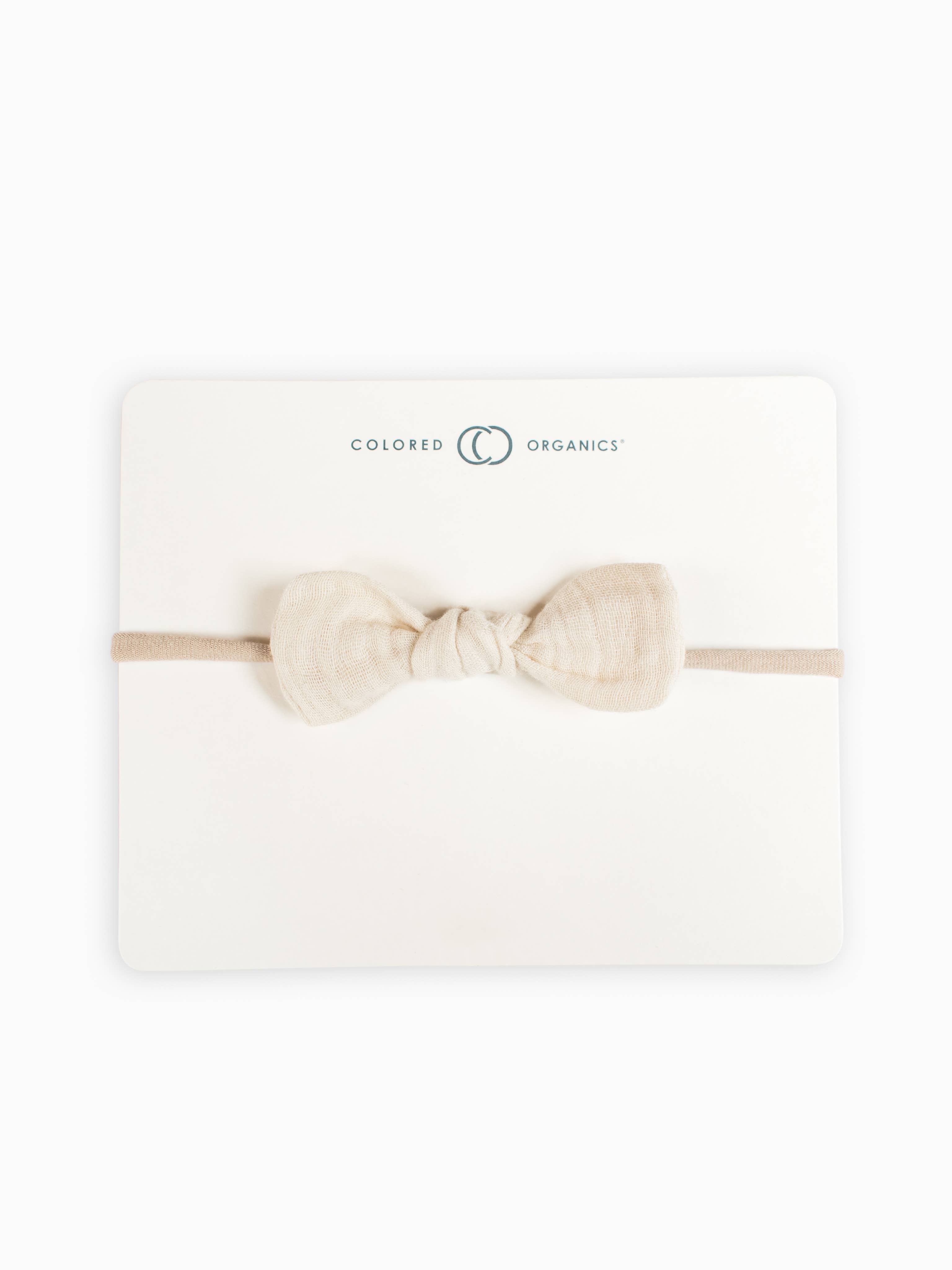 Organic Baby Dainty Bow Headband