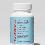 Womaness - Let Me Sleep - Natural Sleep Supplement: 30 capsules