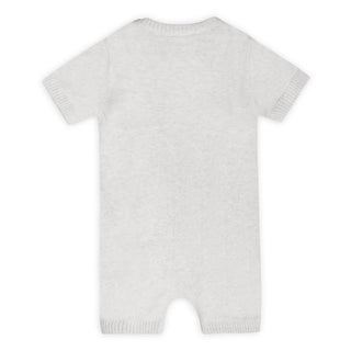 Whale & Bird Embroidered Baby Romper