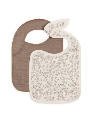 Organic 2-Pack Muslin Bibs
