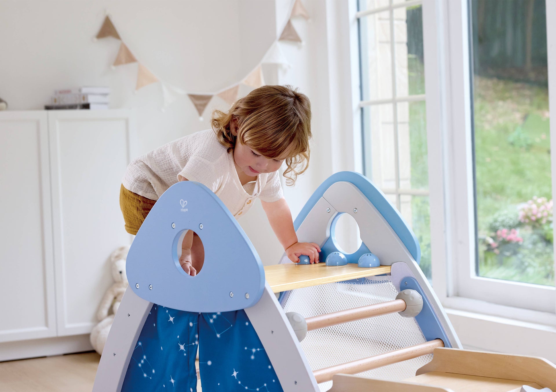 4-in-1 Climb 'n' Slide Gym Set