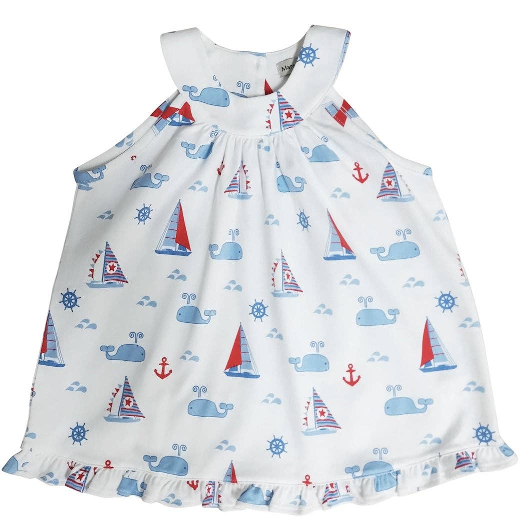 Marco and Lizzy - Nantucket Pima Cotton Girls Short Set