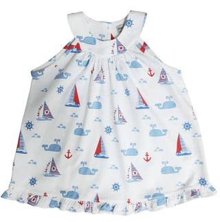 Marco and Lizzy - Nantucket Pima Cotton Girls Short Set