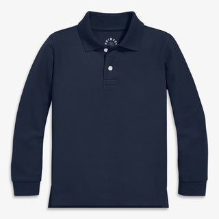 Primary - Long sleeve pique polo
