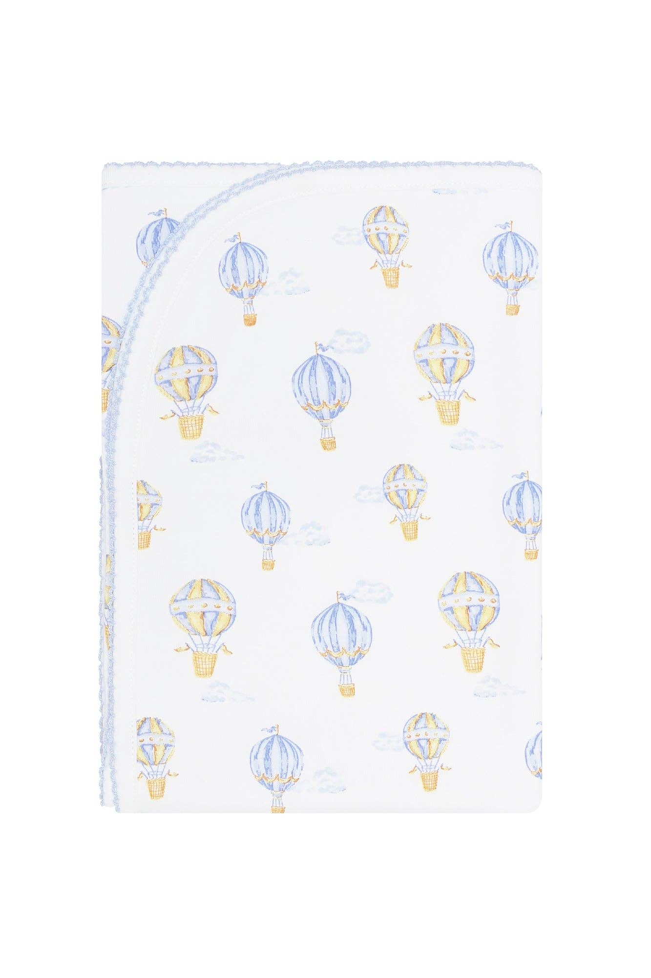 Nellapima - Blue Balloons Print Blanket: One Size / Blue
